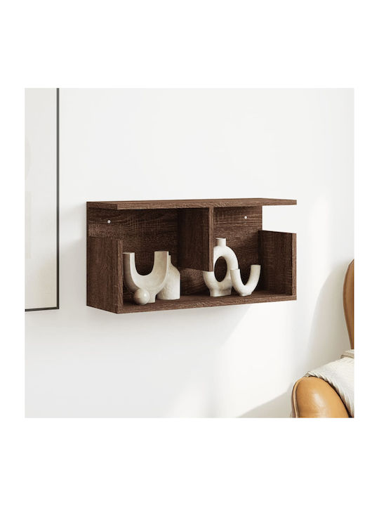 Shelf Wall Brown Oak 60x20x30cm