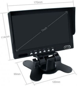 Monitor 7" for Car Dashboard