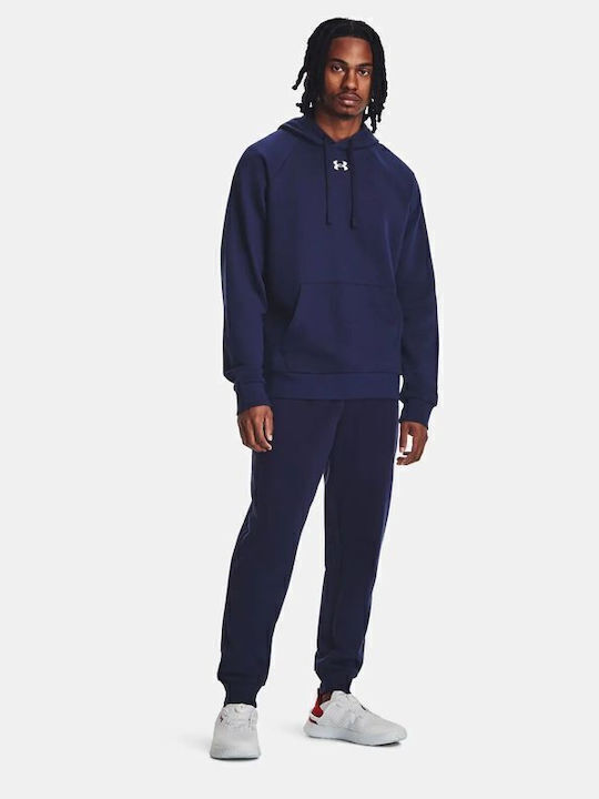 Rival Sweatshirt With Blue Hood