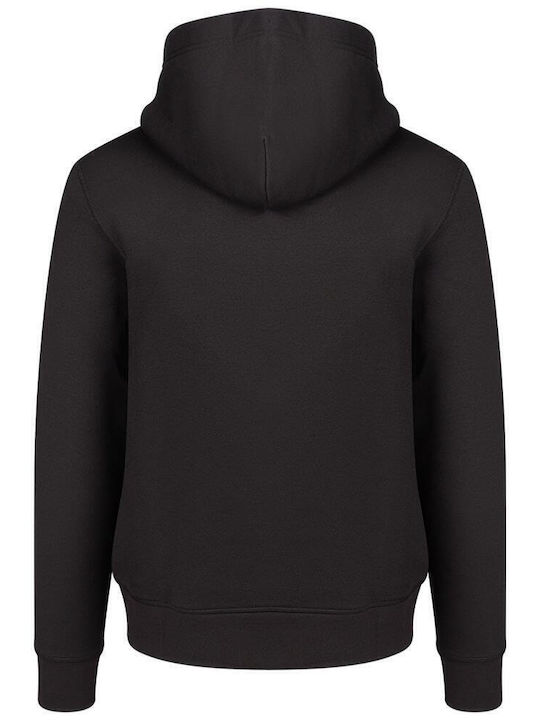 Sweatshirt with Hood Black