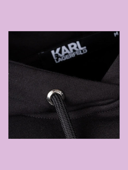 Sweatshirt with Hood Black