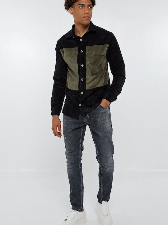 Men's Jeans Pants with Slim Fit Anthracite