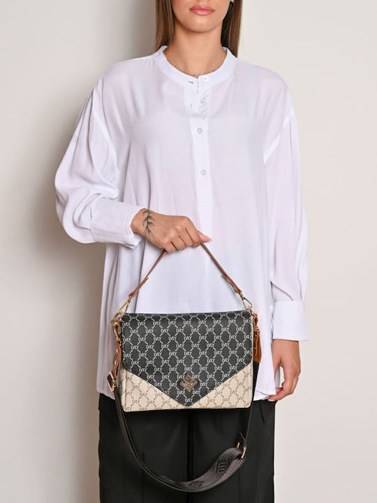 Mosaic Women's Bag Crossbody Beige