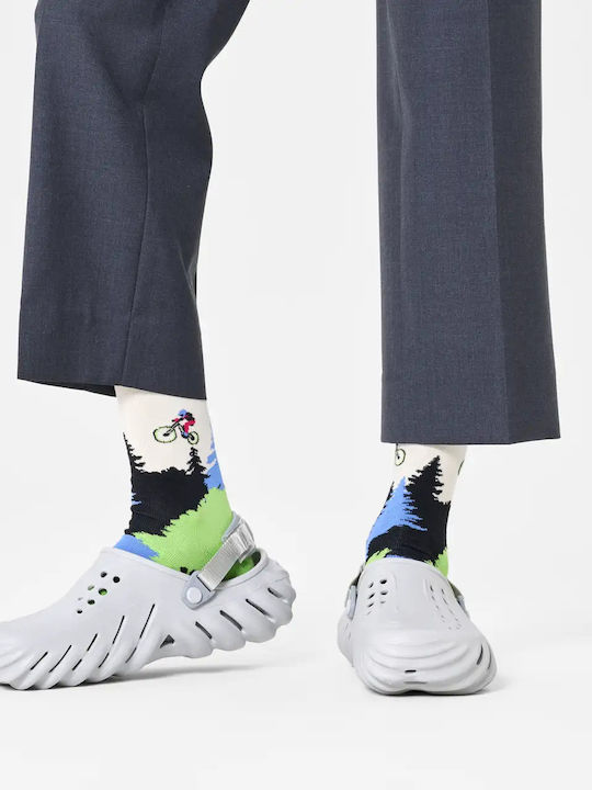 Happy Socks Ανδρικές Κάλτσες με Σχέδια Green Happy Socks Ανδρικές Κάλτσες με Σχέδια Green