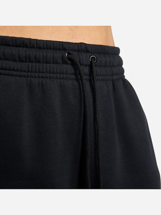 Sportswear High Waist Sweatpants Jogger Fleece Black