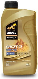 Kross 10W-40 Ημισυνθετικό Λάδι Μοτοσυκλέτας για Τετράχρονους Κινητήρες 1lt
