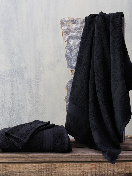 Rythmos Bath Towel Illusion 100x150cm Petrol Weight 480gr/m²