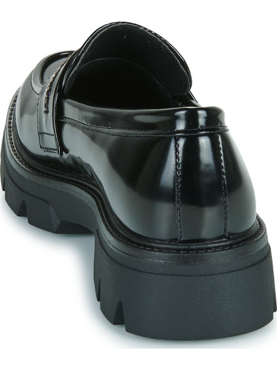 Women's Moccasins in Black Color
