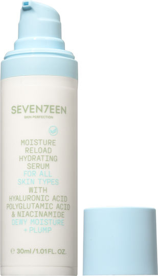 Seventeen Moisturizing & Anti-aging Serum Face with Niacinamide & Hyaluronic Acid for Radiance 30ml