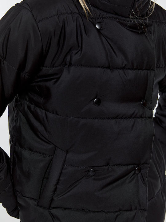 Women's Short Lifestyle Jacket for Winter Red