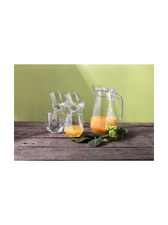 Mondex Κανάτα με Ποτήρια 1400ml 7τμχ