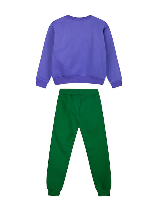 Energiers Kids Sweatpants Set Green