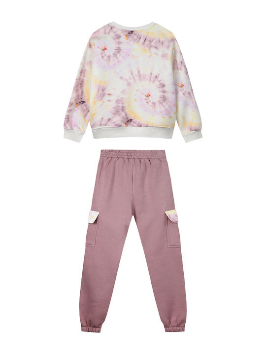 Energiers Kids Sweatpants Set Dusty Lilac