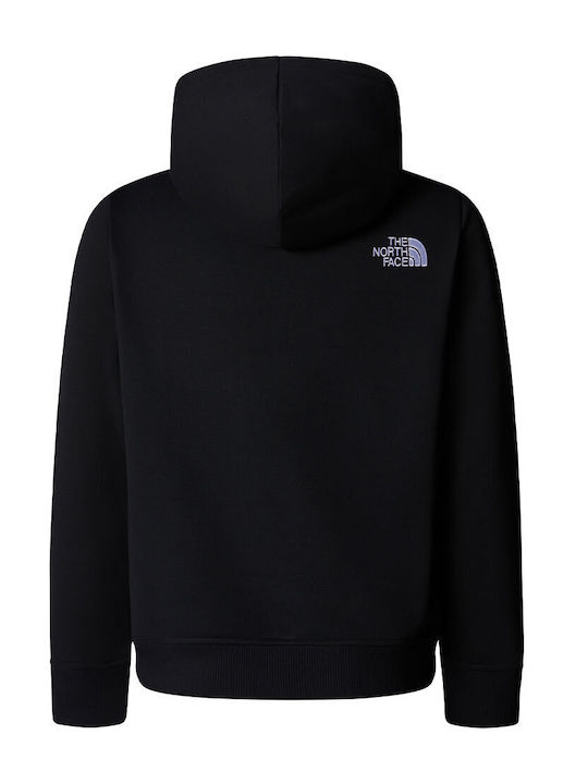 The North Face Kids Sweatshirt with Hood Black Drew Peak