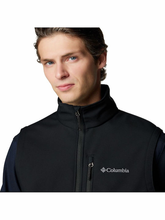 Ascender Ii Ärmellos Jacke Softshell Wasserdicht und Winddicht Black