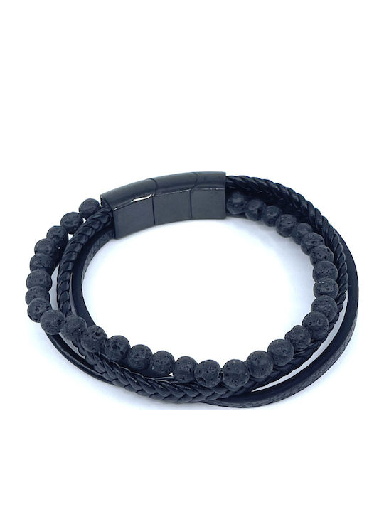 Legend Accessories Ανδρικό Βραχιόλι Δερμάτινο Legend Accessories Ανδρικό Βραχιόλι Δερμάτινο