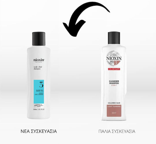 Nioxin Pro Clinical Scalp+hair Шампоан против Косопад за Оцветени Коса 1000мл