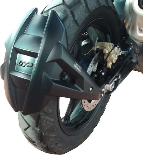 GP Kompozit Back Motorcycle Rear Wheel Fender Black 1pcs