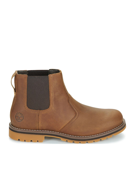 Larchmont Mid Brown Chelsea Boots