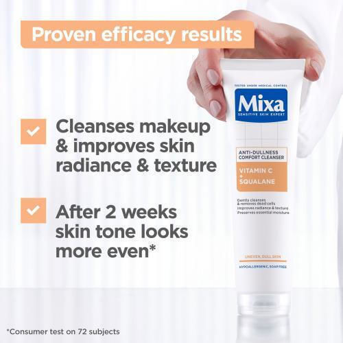 Mixa Vitamin C+ Squalane Gel de Curățare Confort Anti-oboseală 150 ml