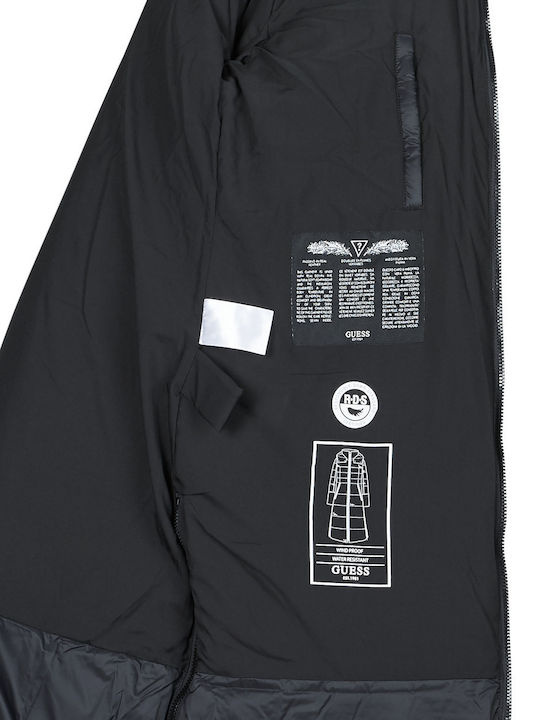 Women's Long Lifestyle Jacket for Winter Black