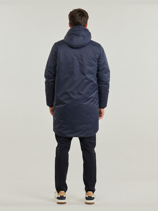 K-Way Lung Jachetă de femei Puffer pentru iarnă Dark Blue