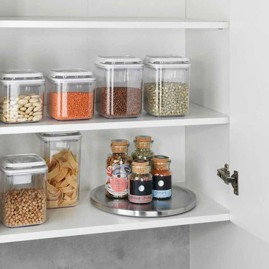 Wenko Tabletop Inox Rack 26.5x26.5x1.5cm Silver