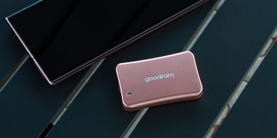 GoodRAM HX200 USB 3.2 / USB-C External 2.5" SSD 2TB Rose Gold