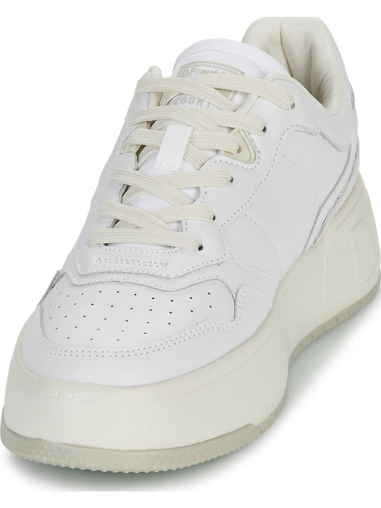 Γυναικεία Flatforms Sneakers Λευκά