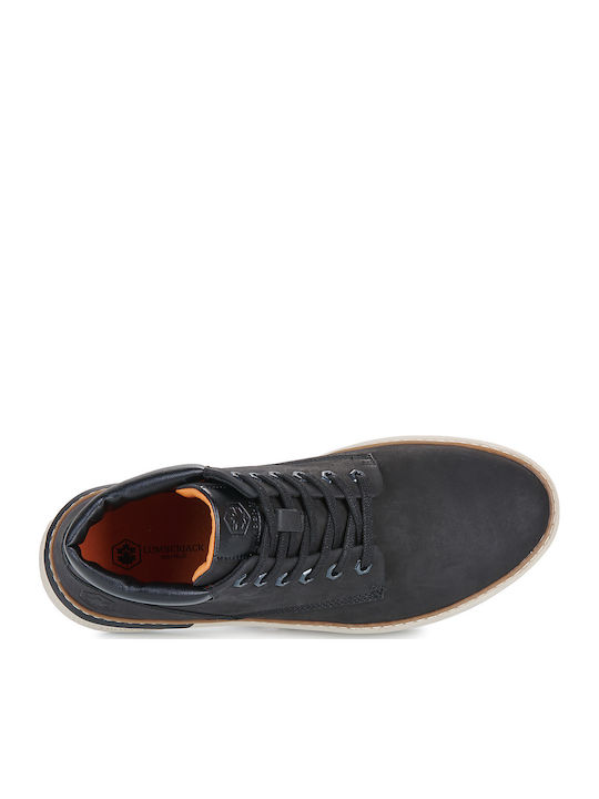 Leather Black Men's Boots