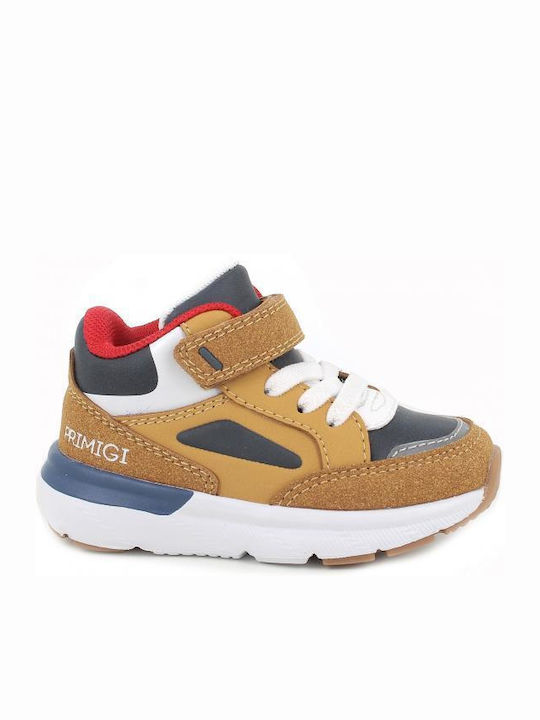 Primigi Kinder-Sneaker Hoch Tabac Braun