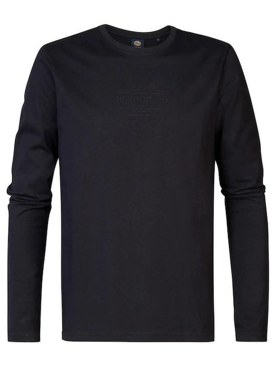 Artwork T-shirt Petrol, Black
