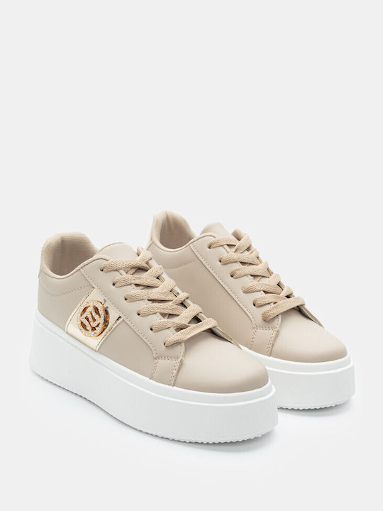 Luigi Damen Sneakers Beige