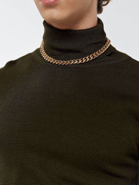 Langarm-Pullover Beige