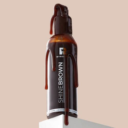 Byrokko Shine Brown Chocolate Tanning Oil Self Tanning Λάδι Σώματος 145ml