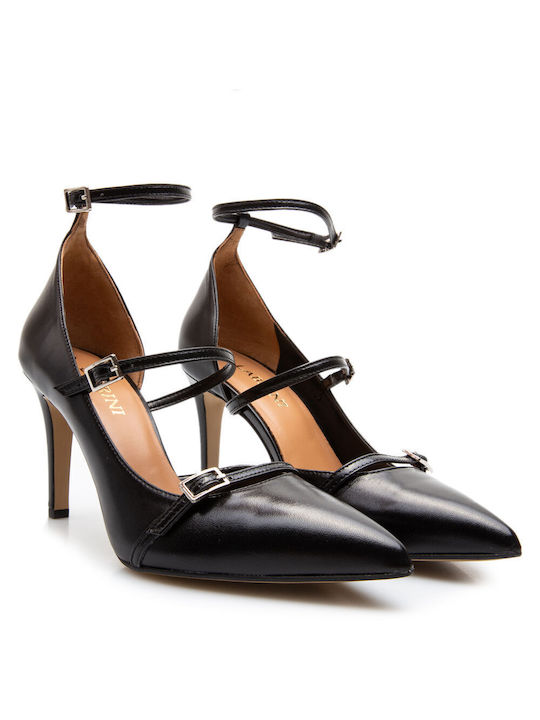 Labrini Black Heels