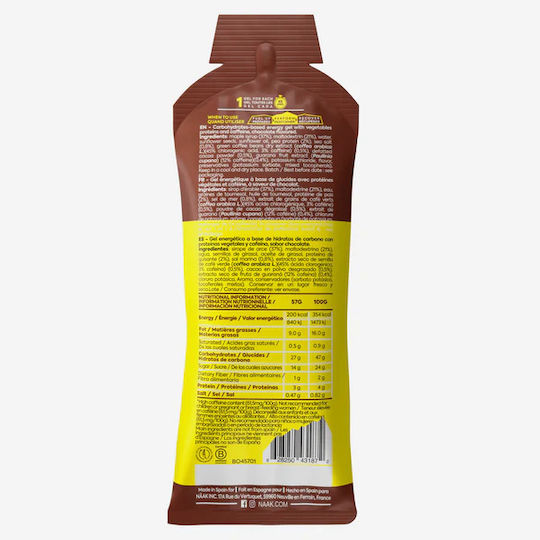 Naak Ultra Energy Chocolate 57gr