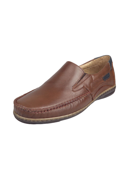 Verraros Men's Moccasins Tabac Brown