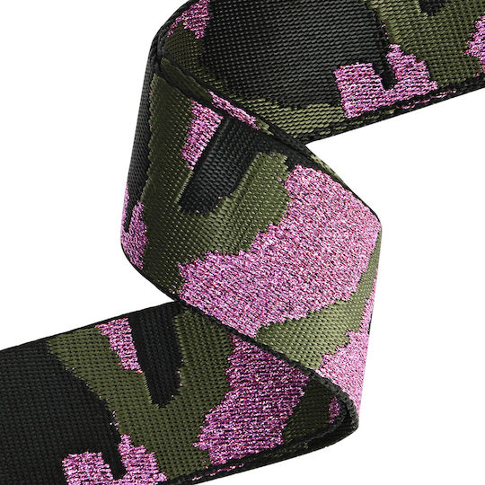 Avizar Glit Camo Pattern Phone Strap Black