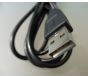 USB 2.0 Cable USB-A male - mini USB-A male Μαύρο 1m