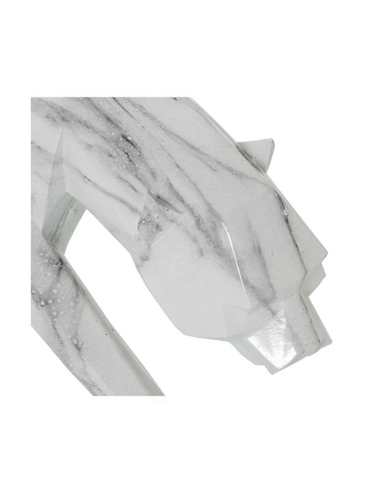 Decorative Figure Alexandra House Living Plastic Panther 14 X 46 X 16 Cm Marble