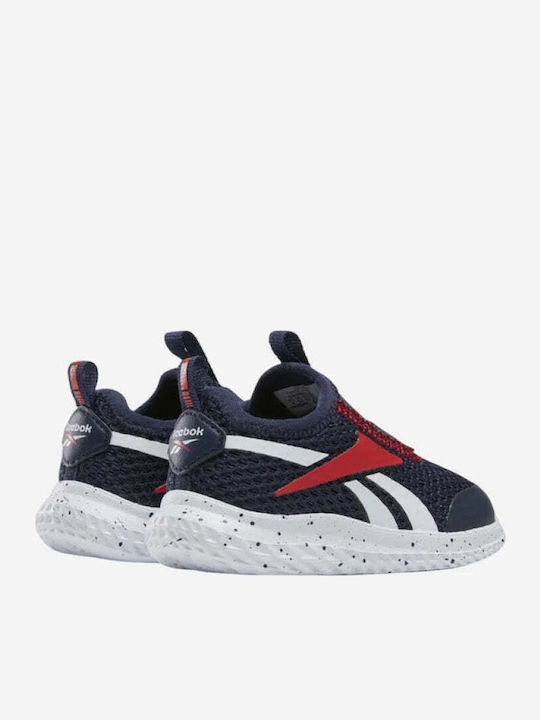 Rush Runner Rush Runner Kids Sports Shoes Running Slip-On Navy Blue
