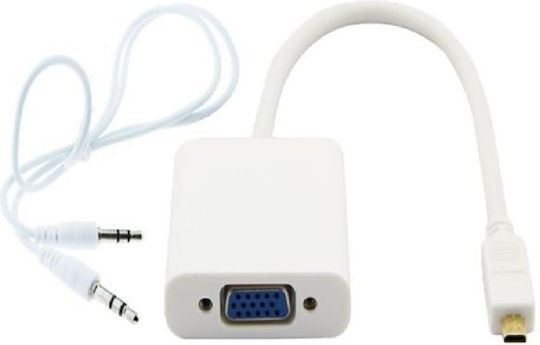 High-quality Nelbo Micro Hdmi To Vga Adapter Audio Cable Included