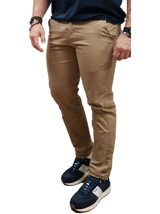 Rebase Men's Trousers Chino Camel