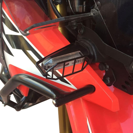 GP Kompozit Motorcycle Turn Signal Covers Honda CRF 250 Black