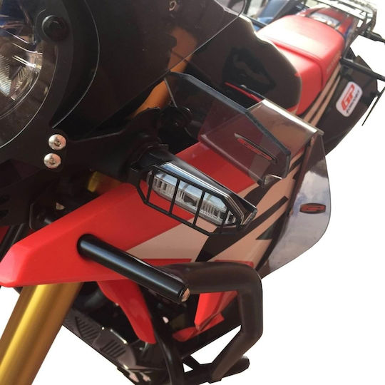 GP Kompozit Motorcycle Turn Signal Covers Honda CRF 250 Black