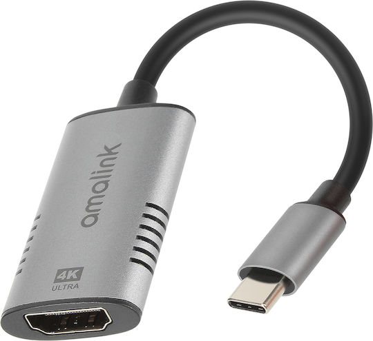 USB-C Adapter auf HDMI-Kabel Buchse Smartphone/4K Auflösung Tablet 15cm