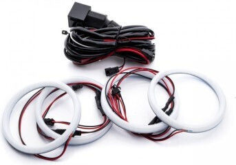 Inel Angel Eye pentru Far Auto 12V Renault Rapid Skoda Rapid Alb Culoare