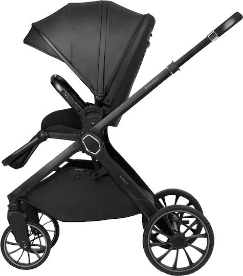 Tiffany Adjustable 3 in 1 Baby Stroller Suitable for Newborn Dark Grey 12.5kg