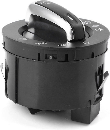 Comutator lumini auto pentru Audi A6 / Q7 / S6 / RS6 / Toate drumurile / Patru Citroen C6 Corvette C6 Negru